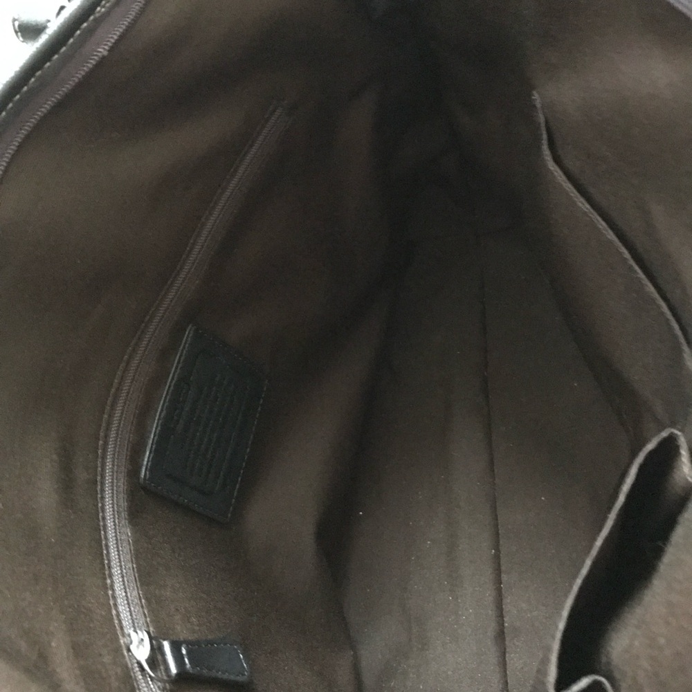 Coach Brown Signature Tote Bag - Picture 7 of 9